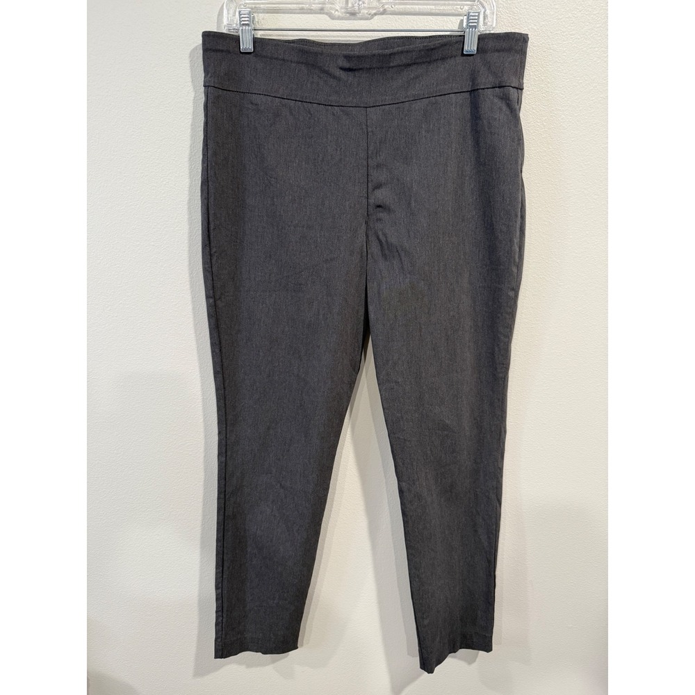 Gloria Vanderbilt Women's‎ Gray All Around Slimming Effect Pants Size 14